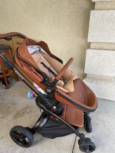 Stokke brown beige pushchair - beige,