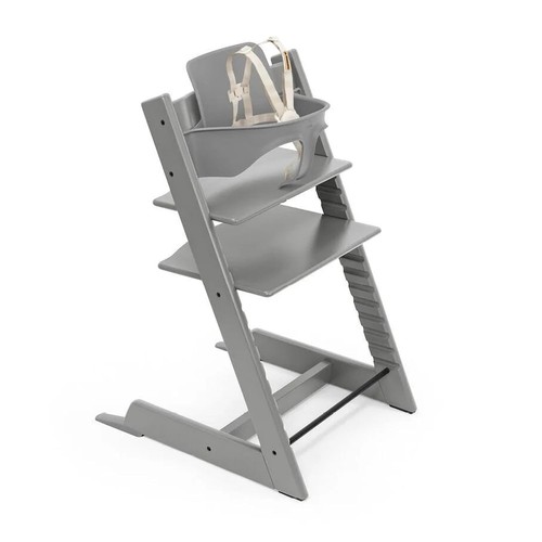 Stokke high chair - grey, baby